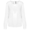 Kariban KA5003 LADIES' LONG-SLEEVED CREPE BLOUSE 42