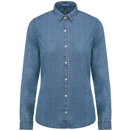 Kariban KA509 LADIES’ DENIM SHIRT XS