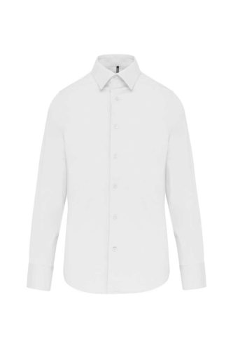 Kariban KA529 LONG-SLEEVED COTTON/ELASTANE SHIRT S