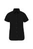 Kariban KA532 LADIES' SHORT-SLEEVED COTTON/ELASTANE SHIRT L