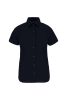 Kariban KA532 LADIES' SHORT-SLEEVED COTTON/ELASTANE SHIRT L