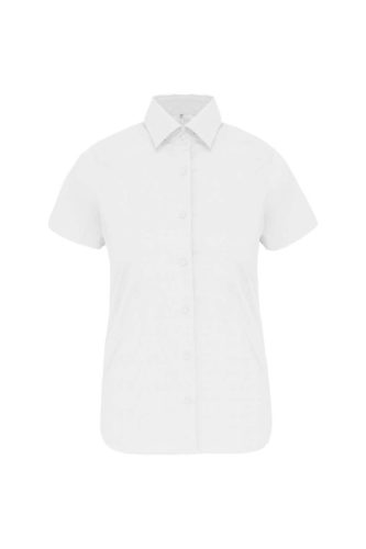 Kariban KA532 LADIES' SHORT-SLEEVED COTTON/ELASTANE SHIRT XL