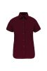 Kariban KA532 LADIES' SHORT-SLEEVED COTTON/ELASTANE SHIRT XL