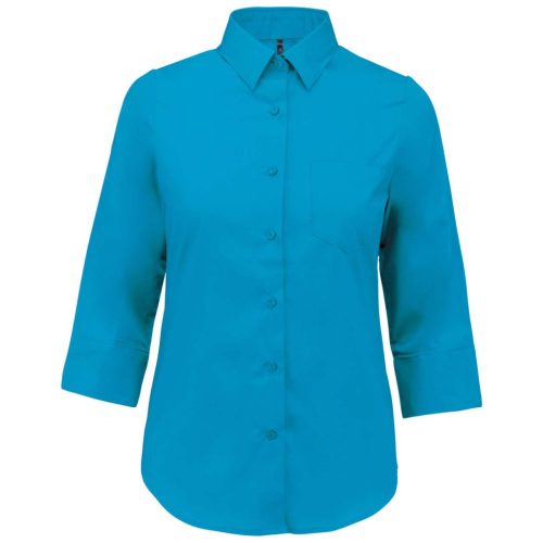 Kariban KA558 LADIES' 3/4 SLEEVED SHIRT 4XL
