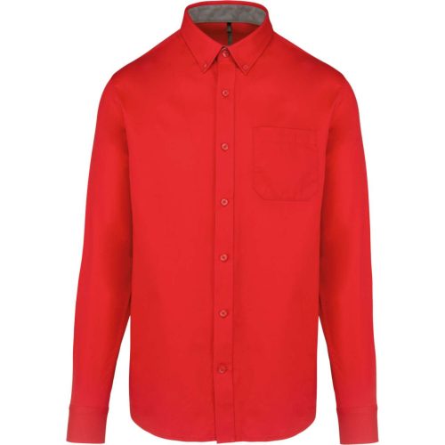 Kariban KA586 MEN'S NEVADA LONG-SLEEVE COTTON SHIRT 4XL