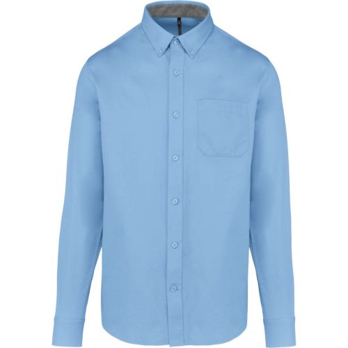 Kariban KA586 MEN'S NEVADA LONG-SLEEVE COTTON SHIRT 3XL