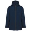 Kariban KA6153 UNISEX HOODED JACKET WITH MICRO-POLARFLEECE LINING 2XL
