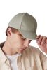 K-UP KP198 CAP IN ORGANIC COTTON WITH CONTRASTING SANDWICH PEAK - 6PANELS U