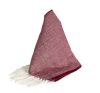 K-UP KP434 FRINGED SCARF U
