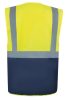 Korntex KXCMF COMFORT EXECUTIVE SAFETY VEST "HAMBURG" - MULTIFUNCTIONAL WITH POCKETS S