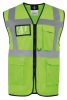 Korntex KXCMF COMFORT EXECUTIVE SAFETY VEST "HAMBURG" - MULTIFUNCTIONAL WITH POCKETS S