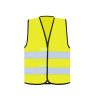 Korntex KXVW SAFETY VEST "WOLFSBURG" - BLACK HEM L