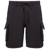 Native Spirit NS717 MEN’S FRENCH TERRY WASHED  EFFECT CARGO SHORTS M