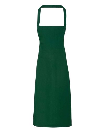 Premier PR102 100% ORGANIC COTTON BIB APRON U