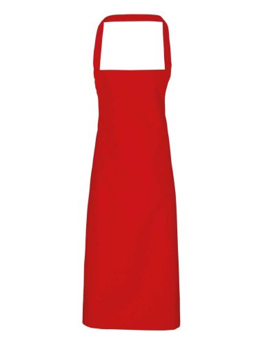 Premier PR102 100% ORGANIC COTTON BIB APRON U