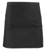 Premier PR105 ZIP POCKET WAIST APRON U