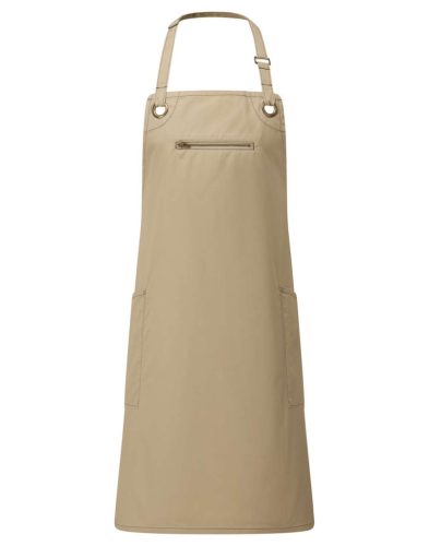 Premier PR121 ‘BARLEY’ CONTRAST STITCH SUSTAINABLE BIB APRON U
