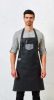 Premier PR136 'DIVISION' WAXED LOOK DENIM BIB APRON WITH FAUX LEATHER U