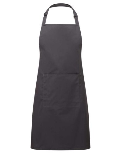 Premier PR154 'COLOURS COLLECTION’ BIB APRON WITH POCKET U