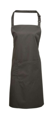 Premier PR154 'COLOURS COLLECTION’ BIB APRON WITH POCKET U