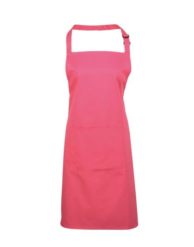Premier PR154 'COLOURS COLLECTION’ BIB APRON WITH POCKET U