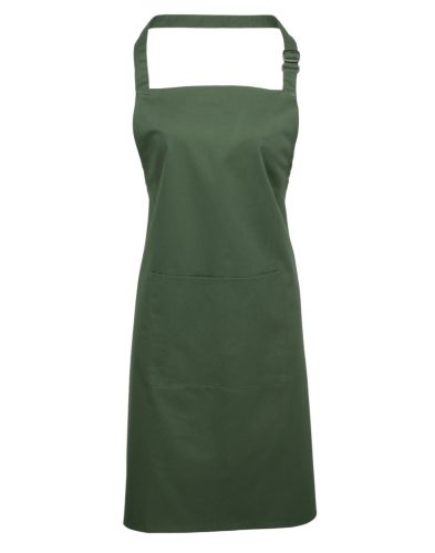 Premier PR154 'COLOURS COLLECTION’ BIB APRON WITH POCKET U