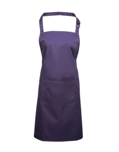 Premier PR154 'COLOURS COLLECTION’ BIB APRON WITH POCKET U