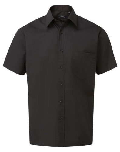 Premier PR202 MEN'S SHORT SLEEVE POPLIN SHIRT L