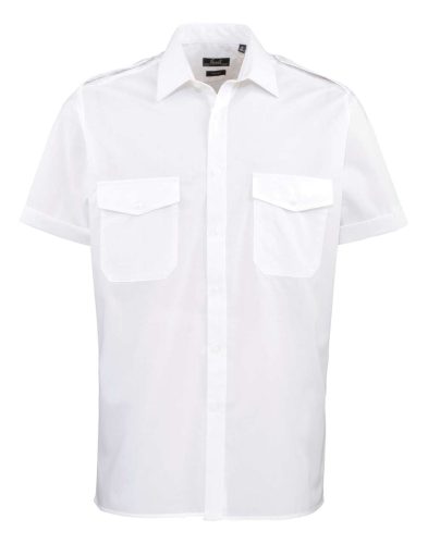 Premier PR212 MEN’S SHORT SLEEVE PILOT SHIRT M