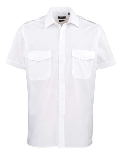 Premier PR212 MEN’S SHORT SLEEVE PILOT SHIRT S/M