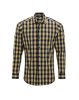 Premier PR250 'MULLIGAN' CHECK - MEN'S LONG SLEEVE COTTON SHIRT L