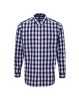 Premier PR250 'MULLIGAN' CHECK - MEN'S LONG SLEEVE COTTON SHIRT M