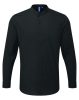 Premier PR258 BANDED COLLAR 'GRANDAD' LONG SLEEVE SHIRT S