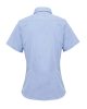 Premier PR321 WOMEN'S SHORT SLEEVE GINGHAM MICROCHECK SHIRT XS