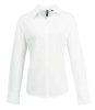 Premier PR334 WOMEN'S LONG SLEEVE SIGNATURE OXFORD BLOUSE M