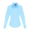 Premier PR344 WOMEN'S STRETCH-FIT COTTON POPLIN LONG SLEEVE SHIRT M