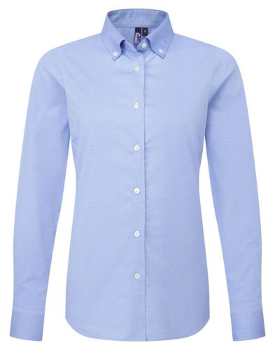Premier PR384 SUPREME’ OXFORD WOMEN’S LONG SLEEVE SHIRT 2XL
