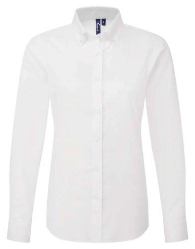 Premier PR384 SUPREME’ OXFORD WOMEN’S LONG SLEEVE SHIRT S