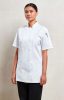 Premier PR670 WOMEN'S SHORT SLEEVE CHEF'S JACKET XS