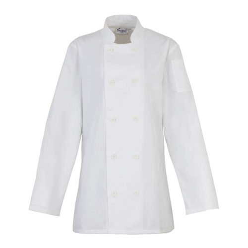 Premier PR671 WOMEN'S LONG SLEEVE CHEF'S JACKET XL