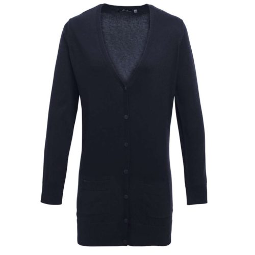 Premier PR698 WOMEN'S LONG LENGTH KNITTED CARDIGAN 4XL