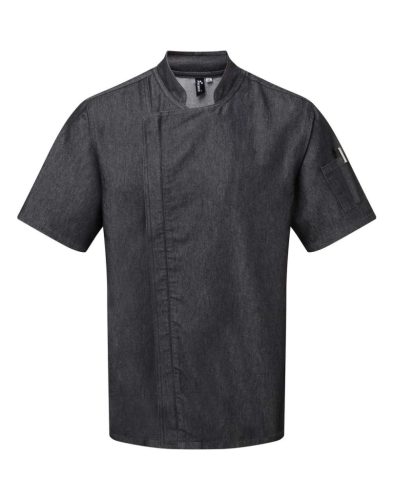 Premier PR906 CHEF'S ZIP-CLOSE SHORT SLEEVE JACKET XL