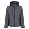Regatta RETRA701 VENTURER 3 LAYER HOODED PRINTABLE SOFTSHELL JACKET S