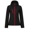 Regatta RETRA702 WOMEN'S VENTURER 3 LAYER HOODED PRINTABLE SOFTSHELL JACKET 12