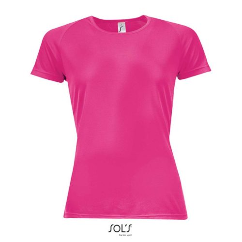 SOL'S SO01159 SOL'S SPORTY WOMEN - RAGLAN SLEEVED T-SHIRT L