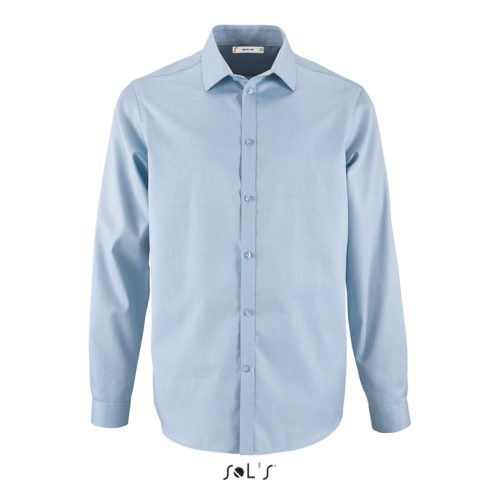 SOL'S SO02102 SOL'S BRODY MEN - HERRINGBONE SHIRT M