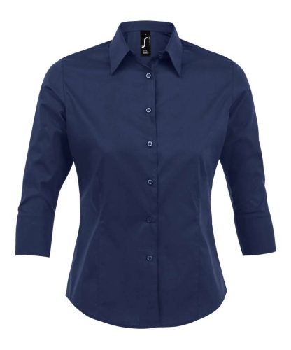 SOL'S SO17010 SOL'S EFFECT - 3/4 SLEEVE STRETCH WOMEN'S SHIRT 2XL