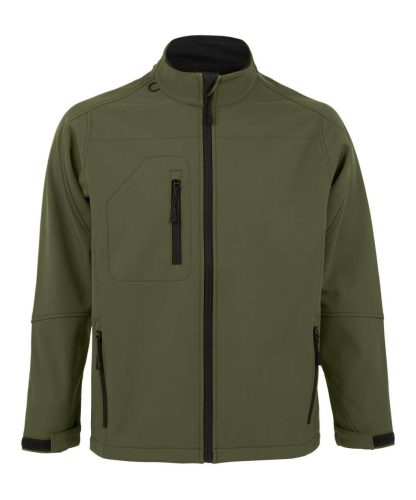 SOL'S SO46600 SOL'S RELAX - MEN'S SOFTSHELL ZIPPED JACKET L