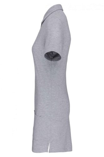 Designed To Work WK209 LADIES’ SHORT-SLEEVED LONGLINE POLO SHIRT XS