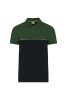 Designed To Work WK210 UNISEX ECO-FRIENDLY TWO-TONE SHORT SLEEVE POLO SHIRT XS